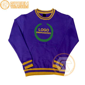 Personnalisé Omega Coton Polaire Brodé Sweat Fraternité Haute Qualité Grec Psi hommes Respirant Sweats Sororité - Product Image 2