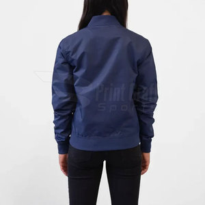 Blouson bombardier pour femmes imperméable en polyester Nouveau design Blouson bombardier avec logo personnalisé - Product Image 3