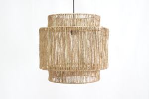 Meilleure nouvelle collection de bambou, jute, balle de maïs, abat-jour de plafond en bois, cadre durable, sûr et écologique, meubles de salon, décoration - Product Image 4