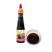 Grande vente fabricant vietnamien de qualité supérieure fournit une bouteille de 190ml de SAUCE soja foncée