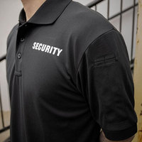 Conjuntos de camisas de seguridad de fabricación profesional para ropa de trabajo Camisas de uniforme de guardia de seguridad de calidad Camisas de seguridad más vendidas