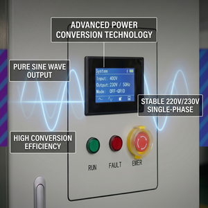 Best Seller High Quality 3kw 5kw Wide DC Input Range Off <b>Grid</b> Single Phase Inverter with EMC Design for Traffic Light - Product Image 1