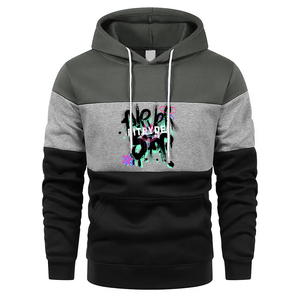 Multicolor <b>Hoodie</b> Men's Light Casual Versatile Fashion Customizable Hoodies 100% <b>Polyester</b> Hoodies Thermal - Product Image 5
