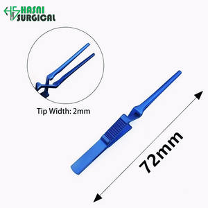 Pinza de Compresión Vascular Arterial para Mandíbula con Puntas Atraumáticas, 7.2 cm, Acero Inoxidable, Manual, Certificación CE, Cirugía General - Product Image 1