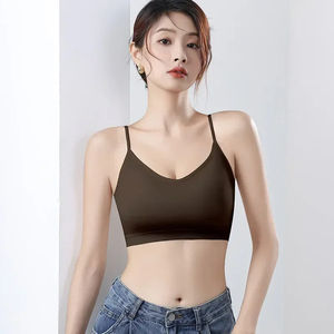 Soutien-gorge de sport sans coutures pour femmes de haute qualité avec logo personnalisé soutien-gorge de sport licou pour entraînement de gymnastique pour femmes - Product Image 6