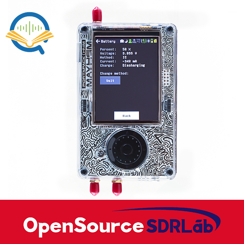 Opensourcesdrlab Hackrf R10C & Portapack H4M Radio Kit
