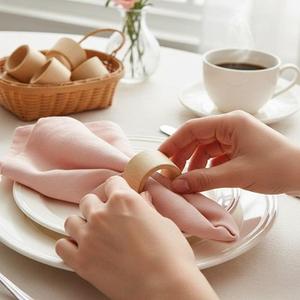 Anillos para Servilletas de Último Diseño, Accesorios de Mesa, Anillo para Servilletas de Madera para Fiestas, Anillos para Servilletas de Madera para Mesa - Product Image 5