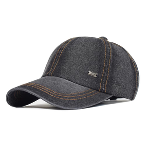 Sombrero de camionero malla Vintage algodón lavado gorra de béisbol hombres mujeres Denim papá sombrero ajustable estilo camionero perfil bajo - Product Image 3