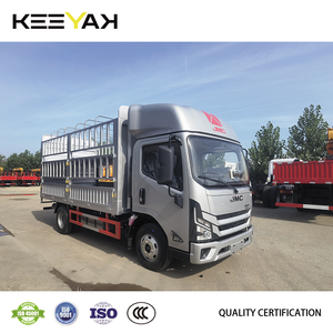 <span class=keywords><strong>Camion</strong></span> cargo JMC de qualité supérieure Transport de bétail et de volaille Diesel <span class=keywords><strong>5T</strong></span> Cage Box Truck Transport de moutons et de bétail - Product Image 2