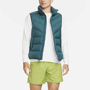 Personalizado impermeable hombre abajo chaqueta cálida al aire libre sin mangas transpirable hombres chaqueta acolchada para senderismo correr soporte cuello chaleco hombres - Product Image 3