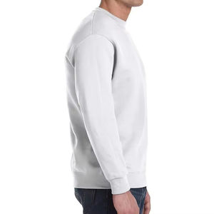 100% coton respirant surdimensionné Streetwear sweat hommes col rond goutte épaule plaine principal sweats à capuche sweat à capuche - Product Image 3