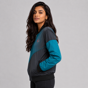 Veste bomber matelassée pour femmes 100% respirante, coupe-vent et séchage rapide, élégante, pour l'hiver et l'automne, veste d'extérieur pour femmes en vente en ligne - Product Image 4