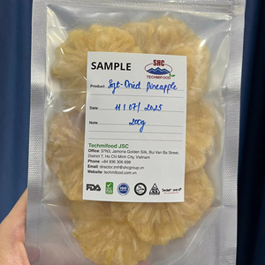 Ananas séché doux naturel Origine du Vietnam Sans sucre et SO2 Ajouté Étiquette Propre Snack pour les acheteurs mondiaux - Product Image 1