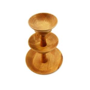 Support à gâteau Offres Spéciales en métal et en bois pour cuisine et restaurant meilleure qualité assiettes à gâteau en bois pour gâteau de tasse - Product Image 6