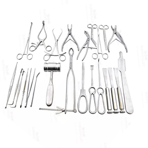 Juego de Instrumentos Quirúrgicos Ortopédicos Básicos de Alta Calidad, 25 Piezas, Acero Inoxidable, Certificación CE - Product Image 1