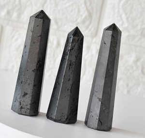 Tour de Quartz en cristal d'hématite naturelle de meilleure qualité et point de guérison pierre précieuse et amour de la maison décorer tour d'obélisque - Product Image 5