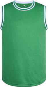Camiseta de Baloncesto, Camisetas Lisas para Hombre, Camiseta de Práctica sin Mangas - Product Image 4