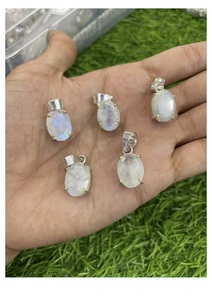 Nuevo Colgante de Piedra Lunar Tallada, Ágata Mirani, Gema con Tema de Hadas, Decoración para el Hogar y Regalo, Excelente Precio, Gujarat - Product Image 2
