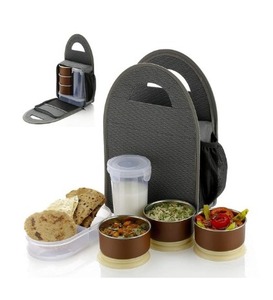 Lonchera Apta para Microondas, Mantiene la Comida Fresca, Calienta Rápido, Lonchera de Escritorio, Lunch Loop, Work Bite, Meal Mate, Snack Stack, Comida de Oficina - Product Image 1