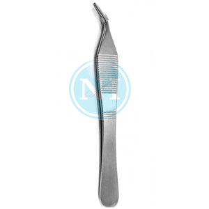 Pinzas Quirúrgicas para Tejidos 1x2 Dientes, Delicadas, Curvadas, de Primera Calidad - Product Image 4