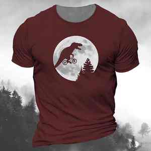 Camiseta de verano a la moda para hombre, camisetas Vintage de gran tamaño con patrón de personajes, Camiseta estampada de manga corta, ropa - Product Image 2