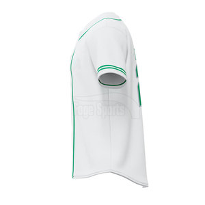Maillot de baseball respirant à col en V pour homme FOGE SPORTS, best-seller, 100 % polyester, couleurs personnalisées, noms d'équipe, vêtements professionnels - Product Image 4