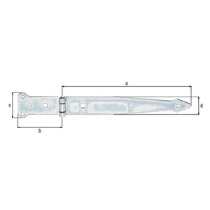 ตะขอแขวนผ้า STA L.300x101 มม. B.63x45 มม. S.3,2 มม. - Product Image 3