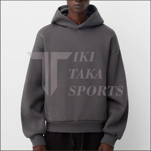 เสื้อมีฮู้ดผู้ชายใส่ได้ทั้งชายและหญิงผ้าคอตตอนสุดหรูมีโลโก้ออกแบบได้ตามต้องการชุดวอร์มผ้าฟลีซปักลายน้ำหนักมากสำหรับฤดูหนาว - Product Image 4