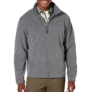 Custom Men's <b>Winter</b> Fleece Jacket 2025 Breathable Quick Dry Cotton Fleece - Product Image 4