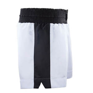 กางเกงขาสั้นมวยสำหรับผู้ชายกางเกงขาสั้นสีล้วนน้ำหนักเบาดีไซน์ใหม่ฉลากส่วนตัวได้ - Product Image 2