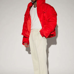 Veste à bulles d'hiver personnalisée de bonne conception Vêtements pour hommes Haute qualité pour hommes Vêtements décontractés Vestes à bulles - Product Image 2