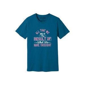 100% algodón Casual camiseta de mujer personalizable 3D Buda temas impresión 12 opciones de color 160-180 Heavy GSM logotipo personalizable - Product Image 1