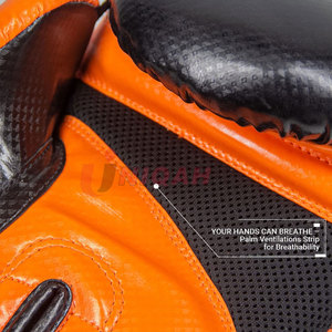 Guantes de MMA de Alta Calidad Personalizados de 12 oz, con Cierre de Cordones, Cómodos, Ajustables, de Cuero Profesional para Adultos, Equipo de Boxeo - Product Image 5