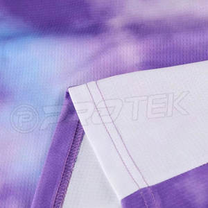 Uniforme de basket-ball imprimé tie-dye respirant de haute qualité hommes et femmes ensembles de mode de vêtements de sport grande taille - Product Image 3