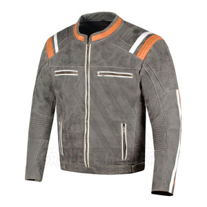 Nouvel arrivage Veste de moto en cuir de haute qualité pour l'hiver pour hommes Imperméable Coupe-vent Respirant quantité minimale de commande bas - Product Image 1