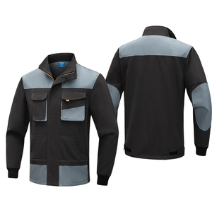 Uniformes de gommage pour le travail direct d'usine Veste et pantalon résistants à l'usure Vêtements de travail de construction Vêtements de travail pour hommes Costume de travail personnalisé - Product Image 3