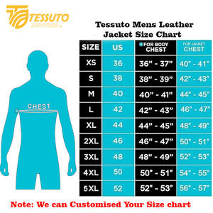 Best Quality <b>Men's</b> Genuine Leather <b>Bomber</b> <b>Jacket</b> Stand Collar Front Logo Waterproof Breathable Classic <b>Suede</b> Style Tessuto - Product Image 5