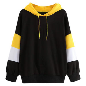 เสื้อฮู้ดดี้สตรีทแวร์แขนยาวลำลองคุณภาพสูงแบบมีเชือกผูกสำหรับผู้หญิง - Product Image 1