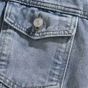 Chaqueta vaquera de moda de invierno para hombre, prendas de vestir, chaquetas para hombre y abrigo, chaqueta cálida de lana a la moda - Product Image 5