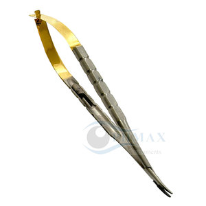 Portaagujas corneal de alta calidad para cirujanos oculares Portaagujas corneal ligero para cirugía corneal y ocular - Product Image 5