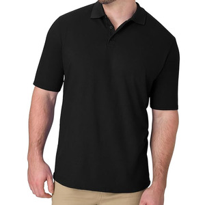 เสื้อโปโลผู้ชายคอวี ผ้าฝ้าย 100% คุณภาพพรีเมียม รับผลิตตามแบบ (OEM) - Product Image 1