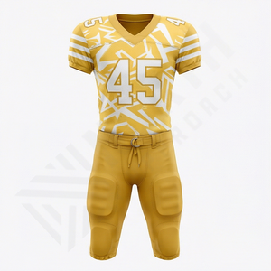 Personnalisez votre maillot de football américain Livraison rapide Uniforme Fabricant professionnel Vêtements d'entraînement de performance de football américain - Product Image 1