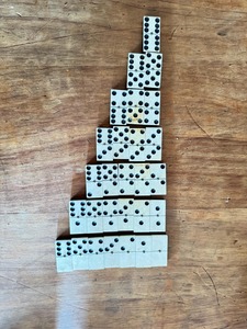 Vintage <b>Domino</b> Set nTimeless Craftsmanship Endless Fun by crescent crafts - Product Image 4