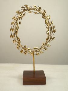 ชุดของตกแต่งภายในโต๊ะทำจากโลหะสีดำจำนวน3ชิ้นสำหรับตกแต่งโต๊ะในบ้าน - Product Image 3