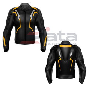 Chaquetas de cuero de carreras para motocicleta, diseño único hecho a mano, Logo personalizado impreso, calidad prémium - Product Image 4