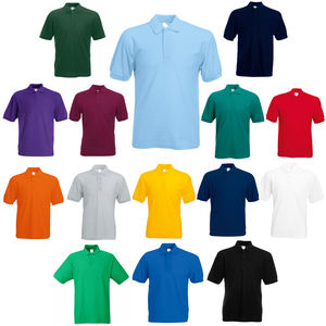 Venta al por mayor polos diseño unisex algodón peinado 190 GSM uniforme escolar de oficina desgaste bordado impresión OEM Bangladesh fábrica - Product Image 4