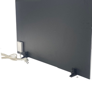 Practical Portable 500W Infrared Electric Heater Freestanding Dual Heat Panel Electric Powered Manual <b>Control</b> Ventilation - Product Image 5