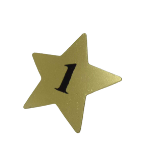 Diseño elegante Metal hierro vela pin No 1 Latón chapado revestimiento forma de estrella para decoración del hogar hecho a mano - Product Image 1