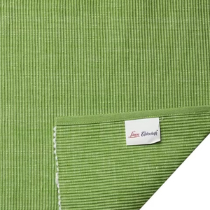 Camino de Mesa de Algodón 100%, Diseño Moderno y Lujoso, Patrón Cuadrado Sólido, Azul Marino, Secado Rápido, Lino, para Hogar, Hoteles, Bodas, Tejido - Product Image 1