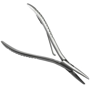 Pinza de Acero Inoxidable Plateada de 7 Pulgadas con Dos Orificios para Extensiones de Cabello, Herramienta para Remover Extensiones de Queratina - Product Image 6